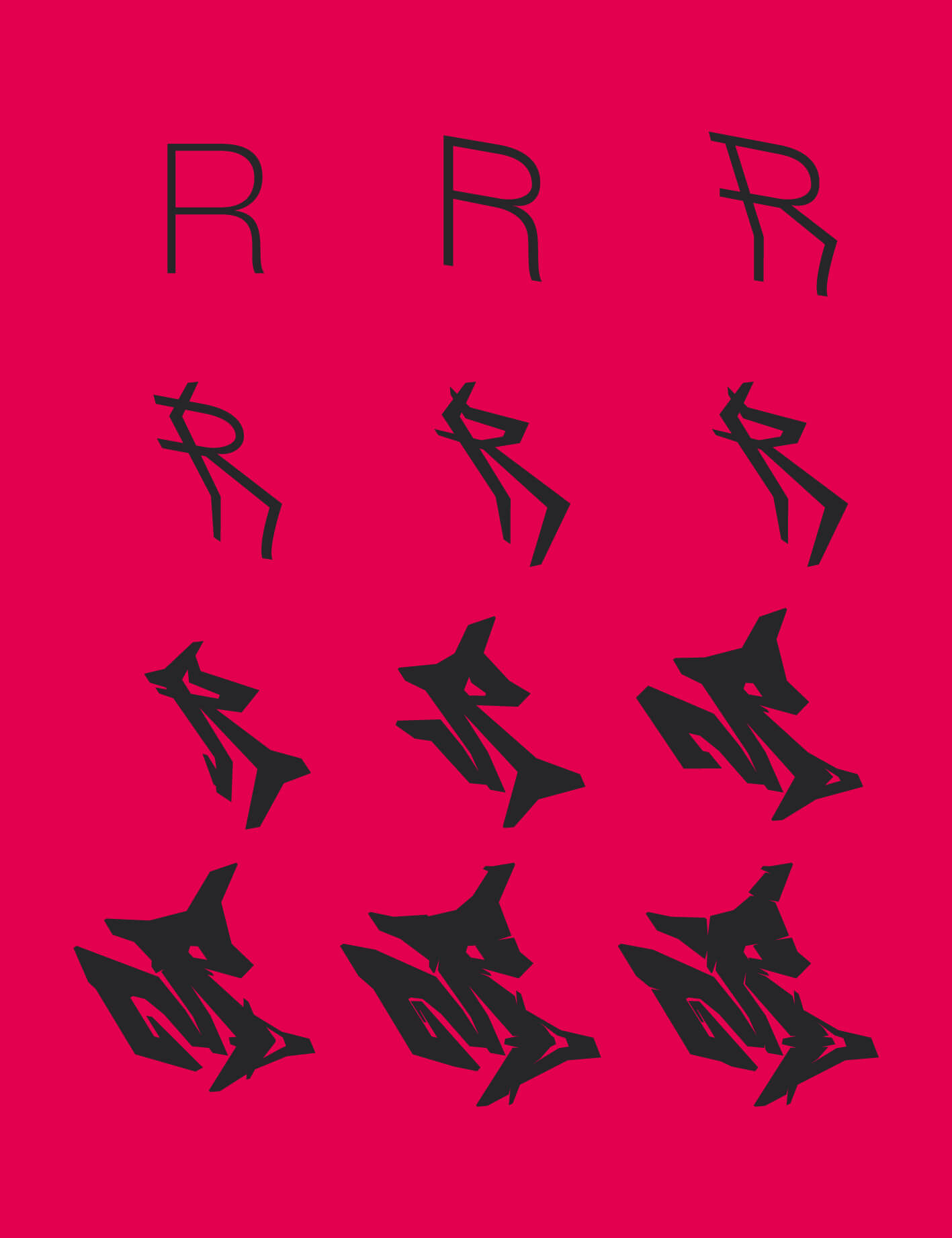 Typographie Graffiti vectoriel